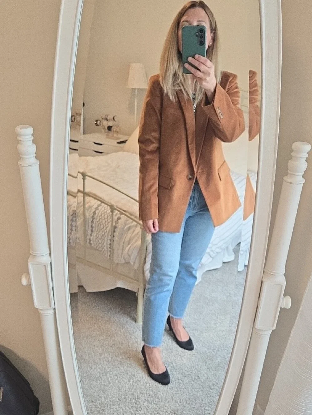 a.n.a structured velvet